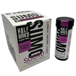 Half Bak'd SUMO SOUR'D Gummies 10,000mg | 6-Pack Half Bak'd Coastal Hemp Co