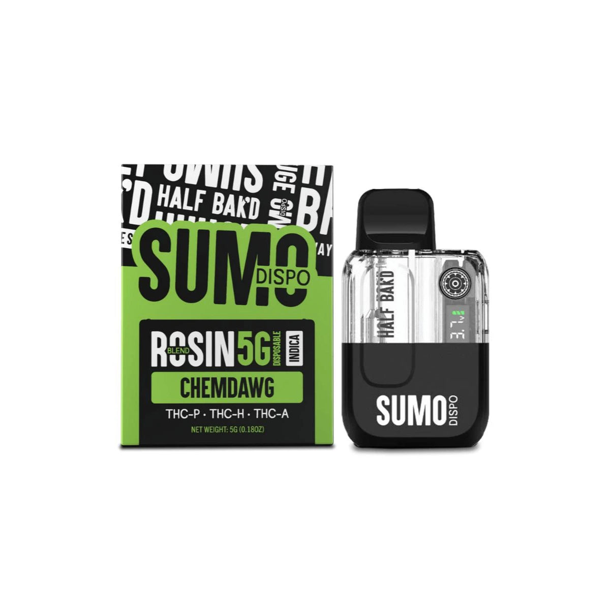 HALF BAK'D Sumo Disposable 5G
