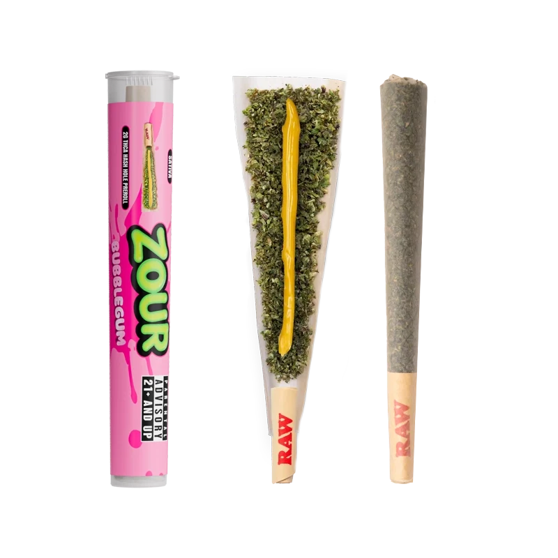 Zour Stash THCA Hash Holes Prerolls 2G