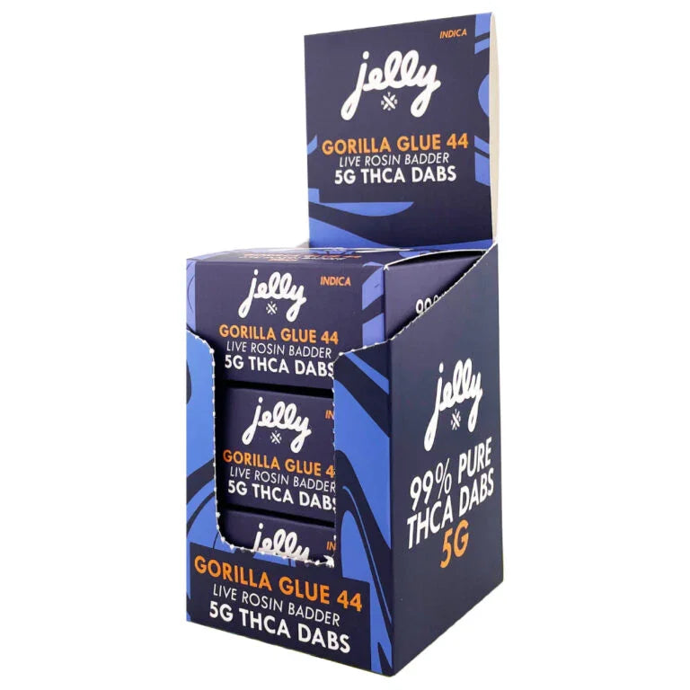 Jelly 99% THCa Live Rosin Badder 5G Dab | Display 3-Pack NYB Coastal Hemp Co