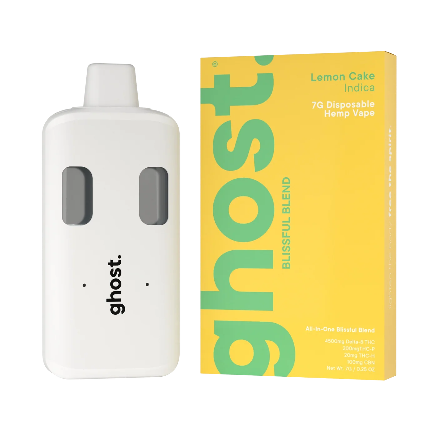Ghost Blissful Blend THCA Disposable 7G - Coastal Hemp Co