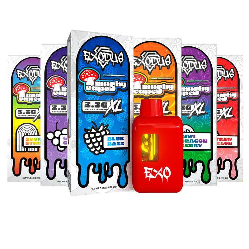 Exodus Mushy Vape Mushroom Disposable XL | 3.5g Exodus Labs Coastal Hemp Co