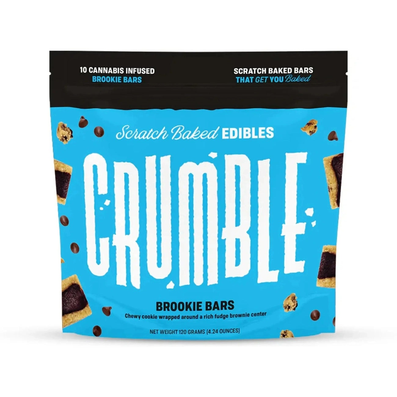 Crumble Brookie Bars Crumble Coastal Hemp Co