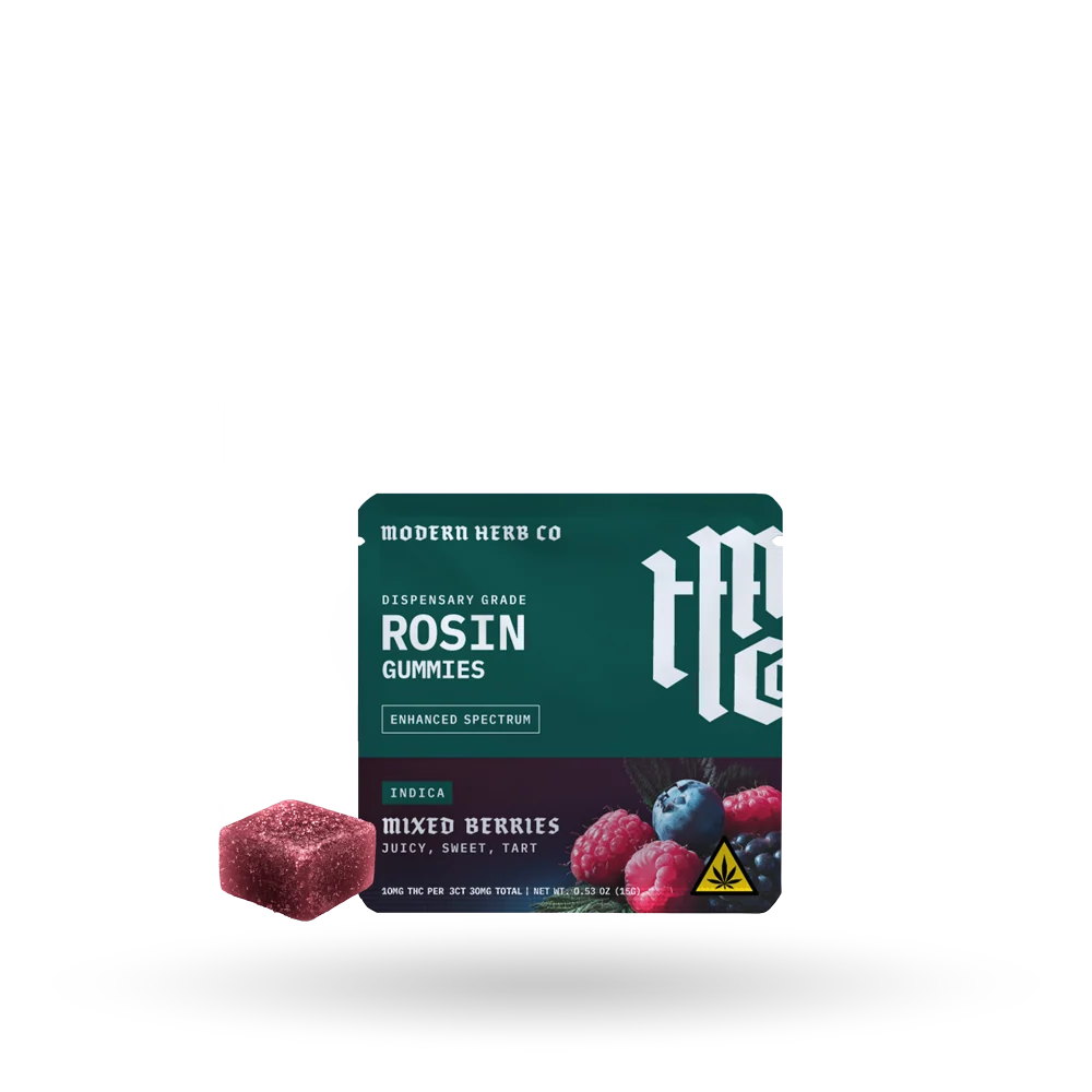 Modern Herb Co Live Rosin Delta 9 Gummies 3ct - Coastal Hemp Co