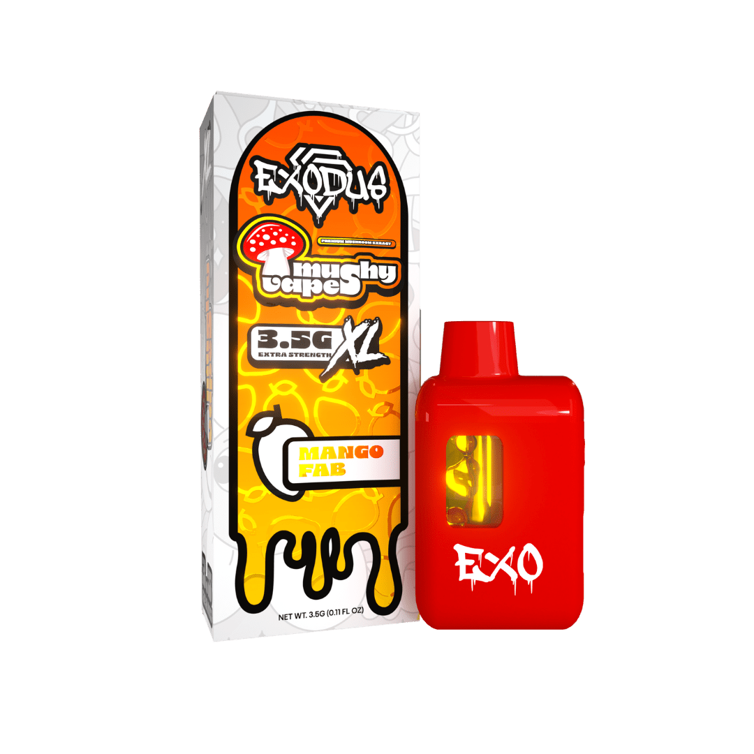 shroom bars vape Exodus Mushy Vape Mushroom Disposable XL
