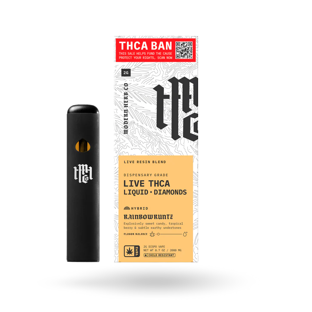 Modern Herb Co Liquid Diamonds THCA Disposable 2G Modern Herb Co Coastal Hemp Co