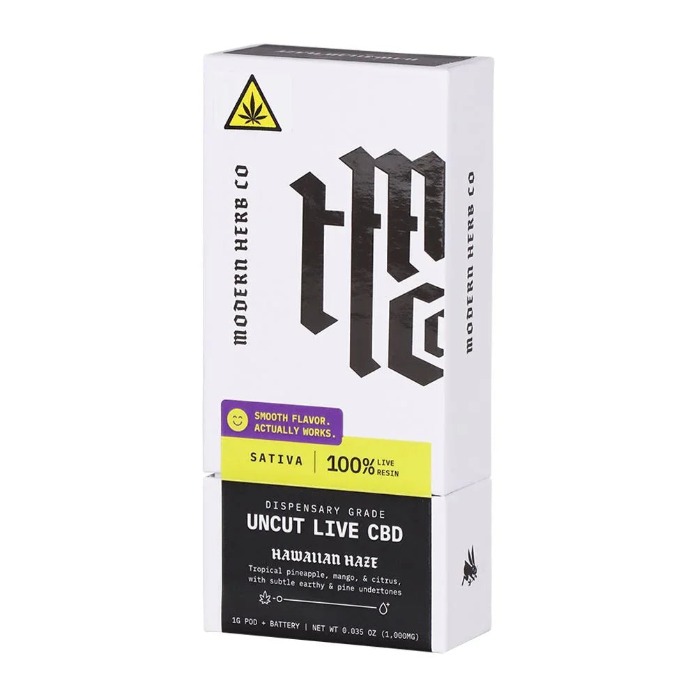 Modern Herb - Live CBD Uncut Pod Starter Kit with 1G Pod Modern Herb Co Coastal Hemp Co