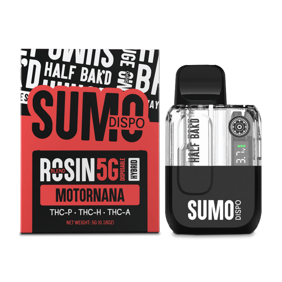 HALF BAK'D - Sumo Disposable 5G Half Bak'd Coastal Hemp Co