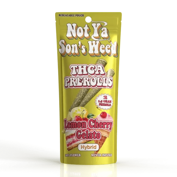 Not Ya Sons Weed THCa Pre Rolls 2pk Not Ya Sons Weed Coastal Hemp Co