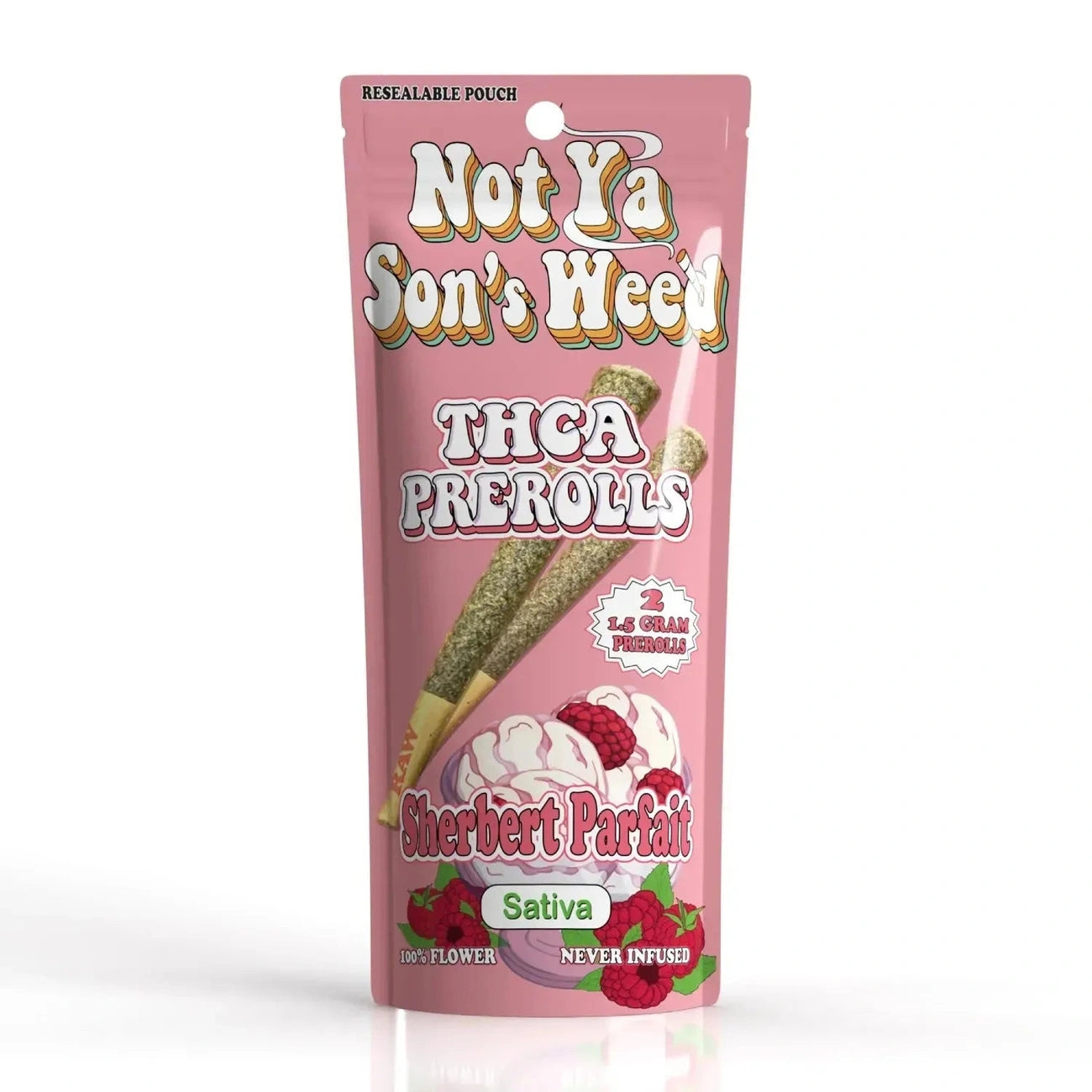 Not Ya Sons Weed THCa Pre Rolls 2pk Not Ya Sons Weed Coastal Hemp Co