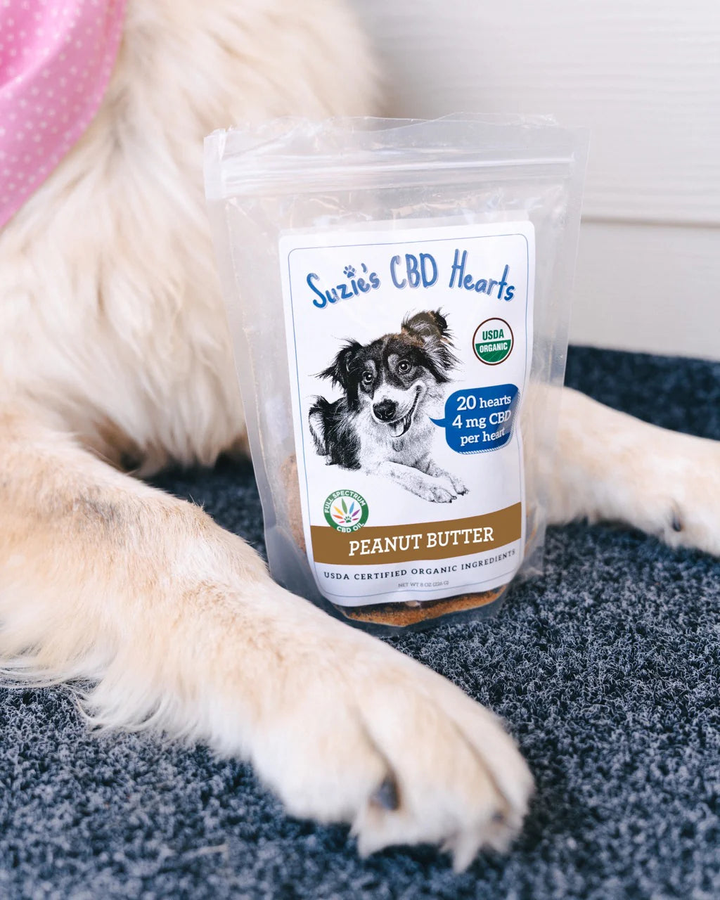 Suzie's CBD Dog Treats 20ct 4mg