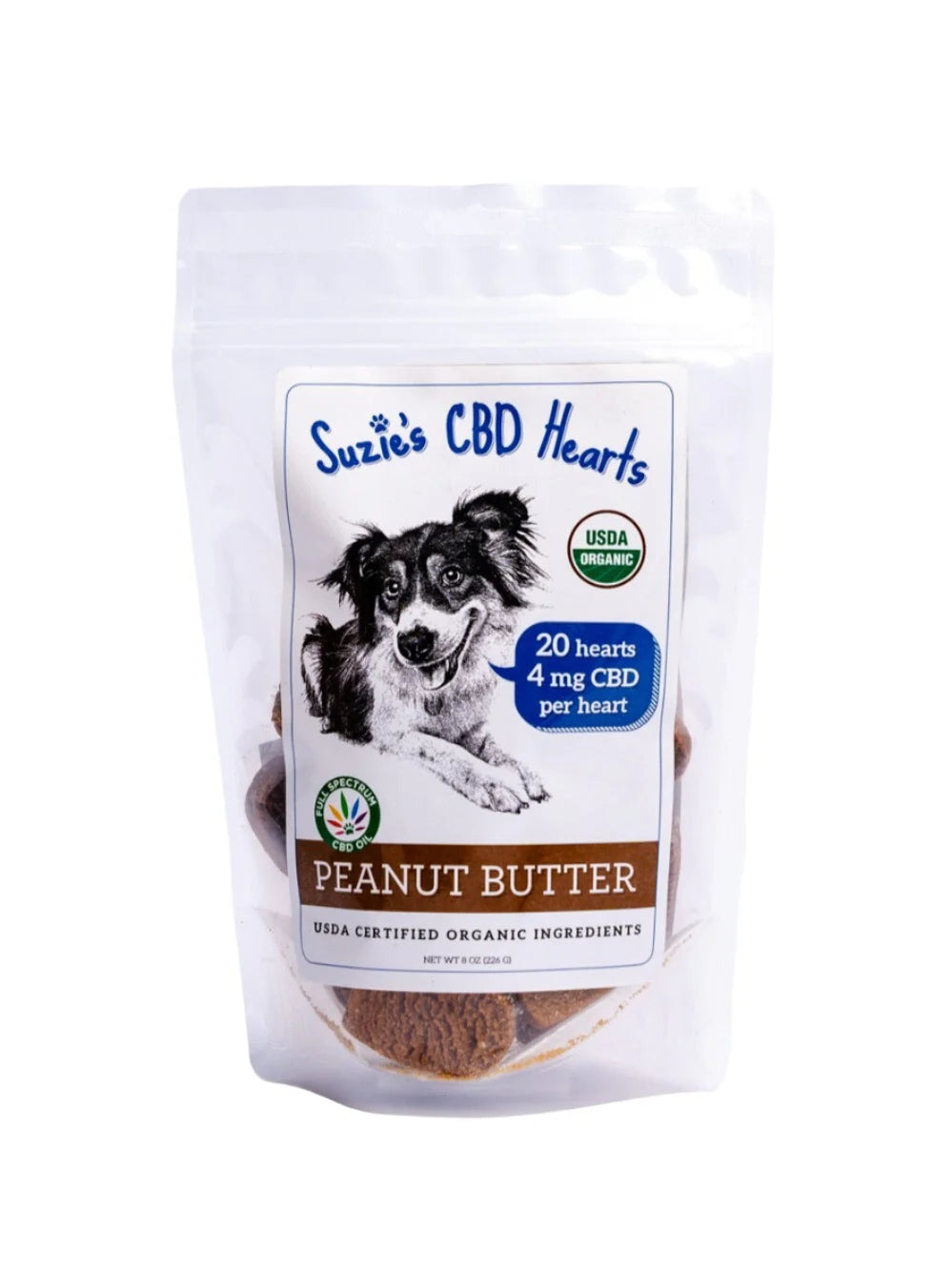 Suzie's CBD Dog Treats 20ct 4mg
