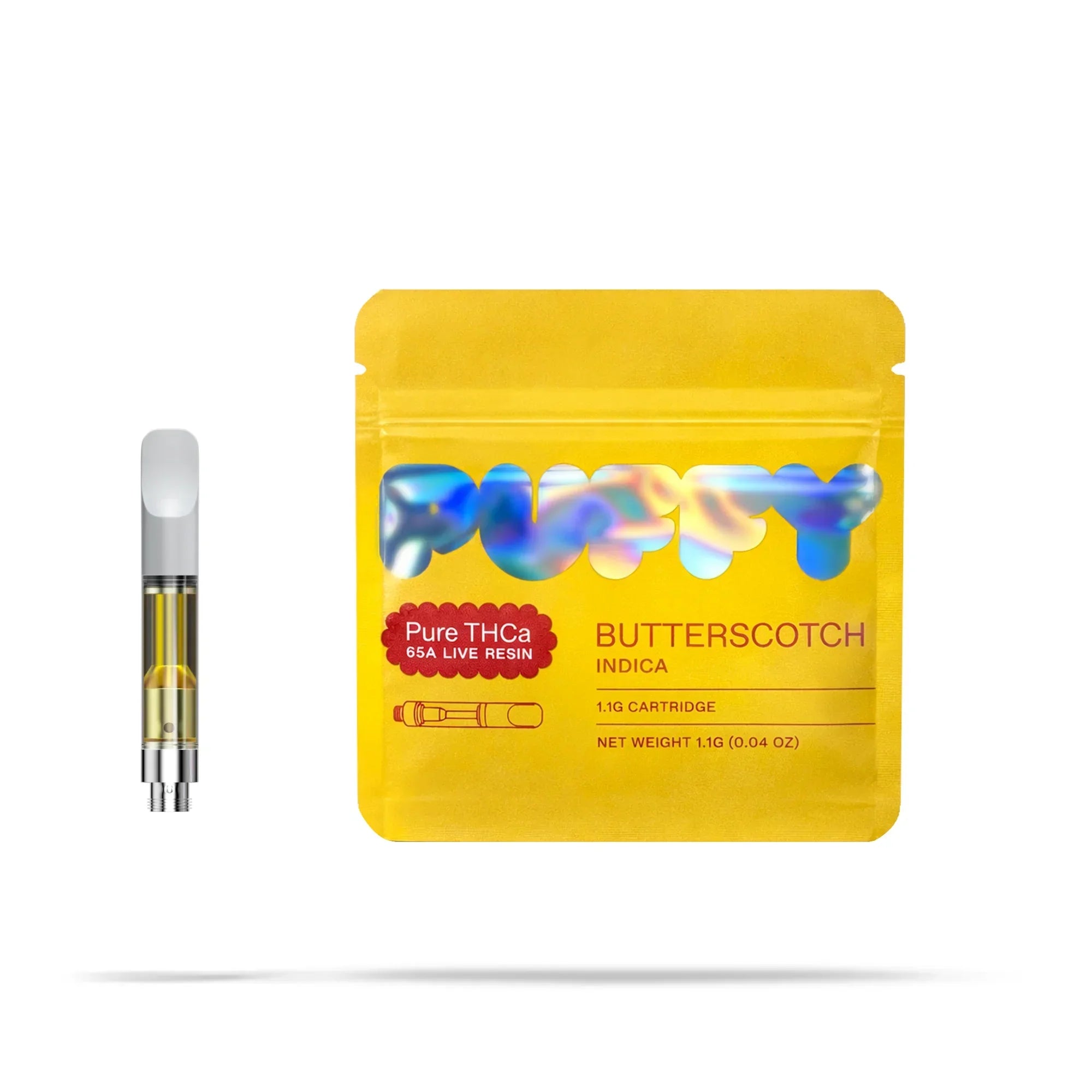 PUFFY PURE THCa Live Resin Cartridge | 1.1g PUFFY PURE THCa Live Resin Cartridge | 1.1g