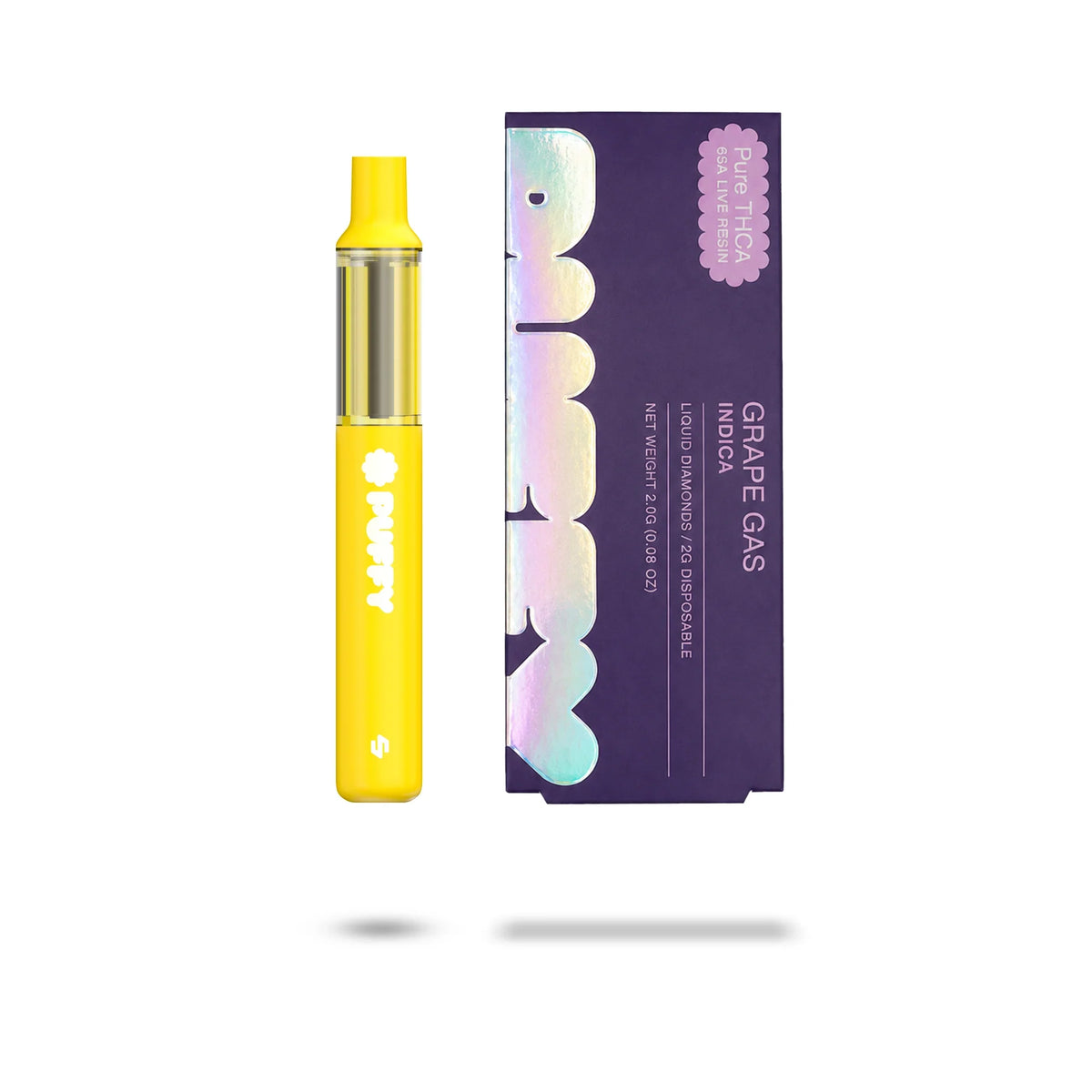 PUFFY PURE THCA Live Resin Disposable (2G) - Coastal Hemp Co