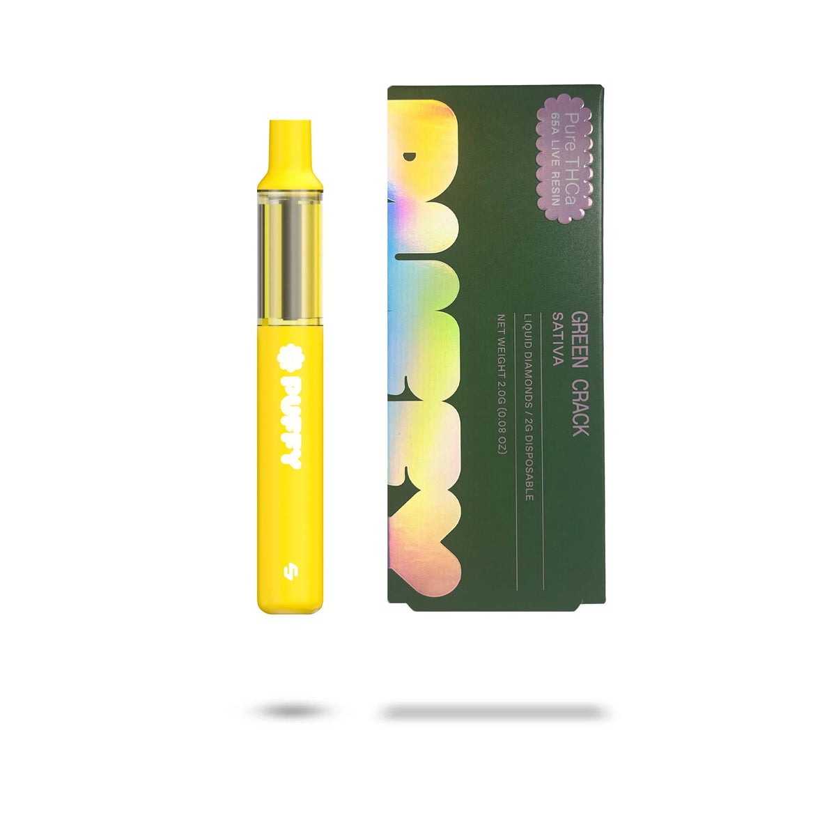PUFFY PURE THCA Live Resin Disposable (2G) - Coastal Hemp Co