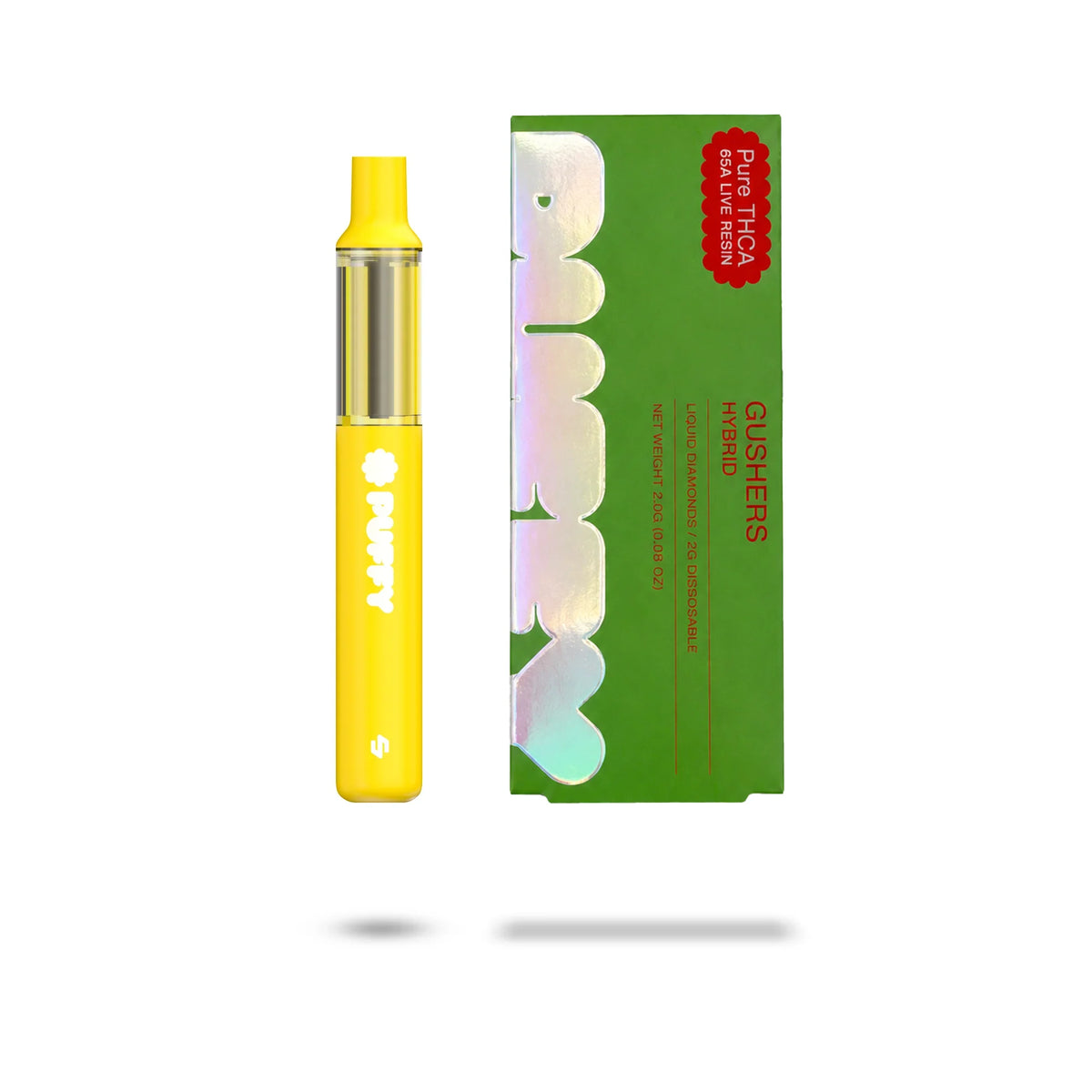 PUFFY PURE THCA Live Resin Disposable (2G) - Coastal Hemp Co