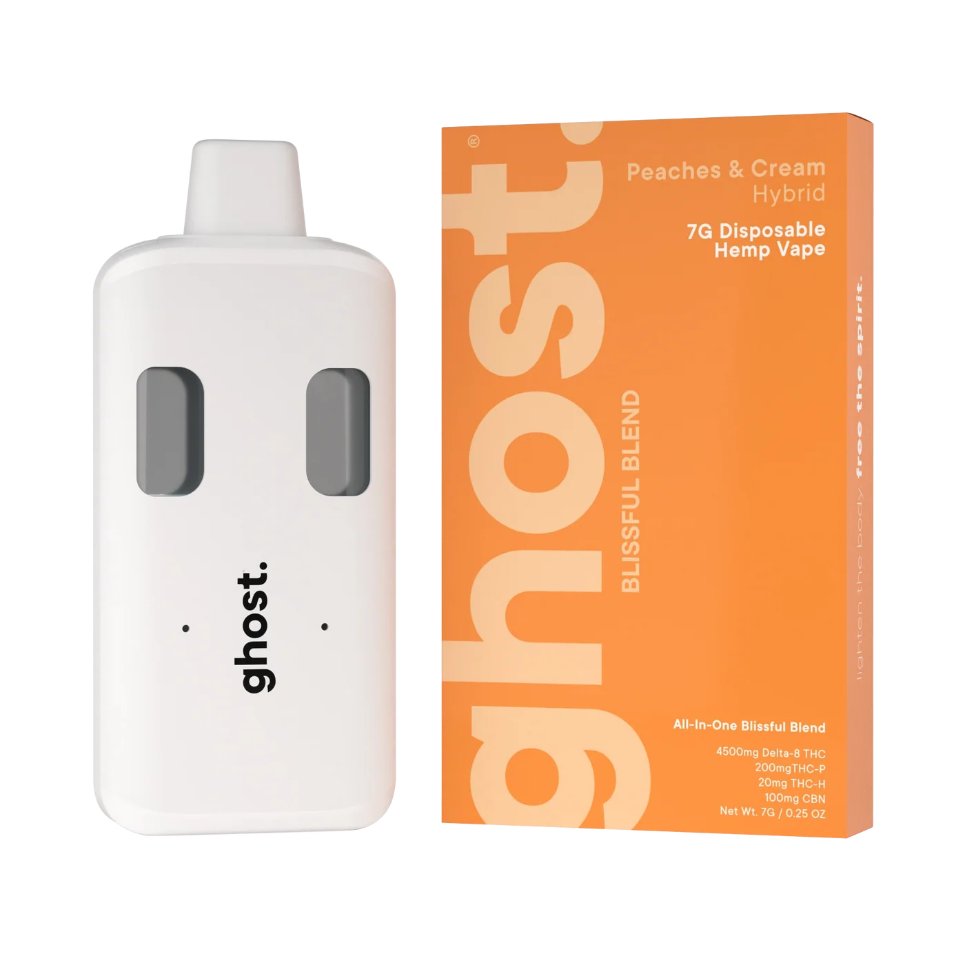 Ghost Blissful Blend THCA Disposable 7G - Coastal Hemp Co