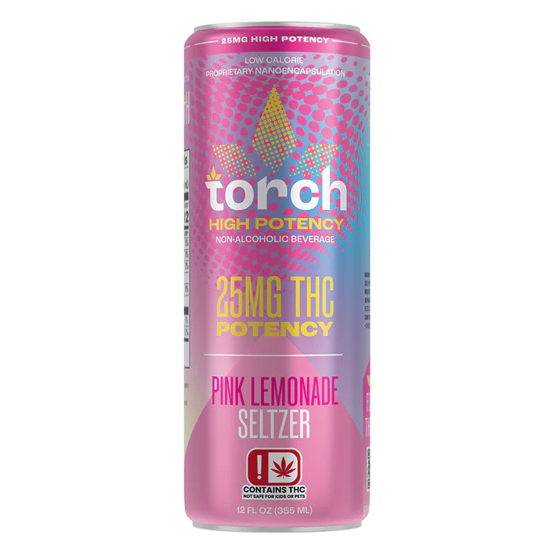 Torch High Potency THC Seltzer 25mg Torch Coastal Hemp Co