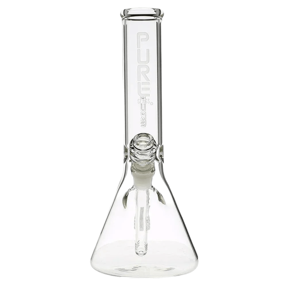 Pure Glass - Pure Glass - 12" 50mm x 5mm - Beaker - Shop Coastal Hemp Co