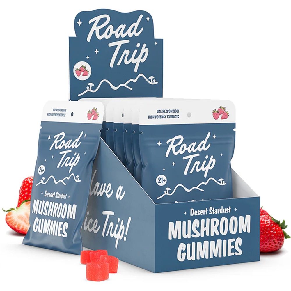 Road Trip Desert Stardust Mushroom Gummies  - Box