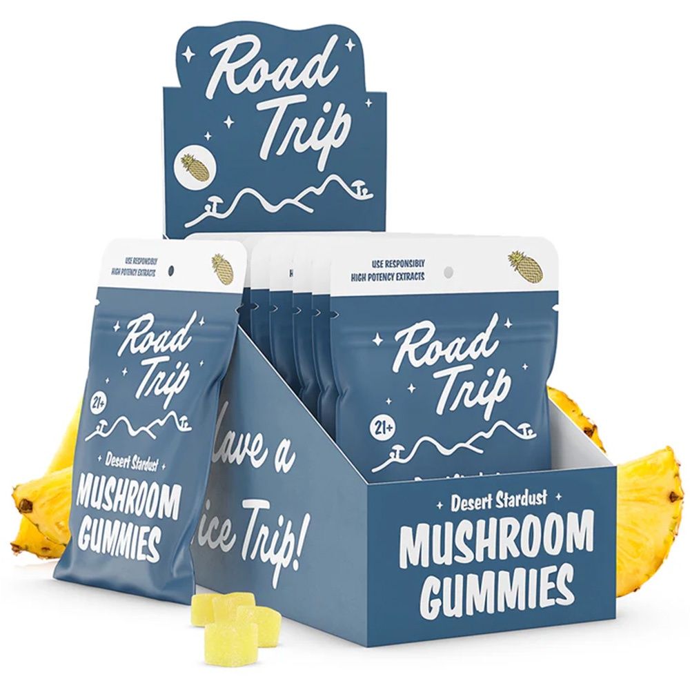 Road Trip Desert Stardust Mushroom Gummies  - Box