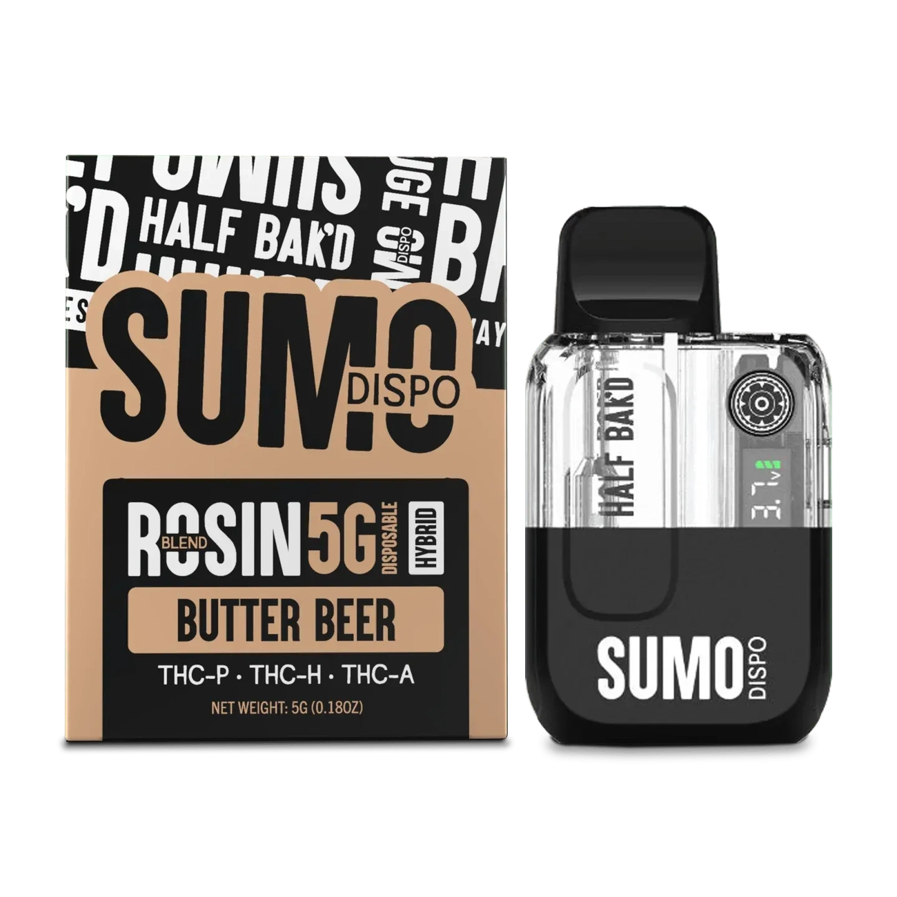 HALF BAK'D - Sumo Disposable 5G HALF BAK'D - Sumo Disposable 5G