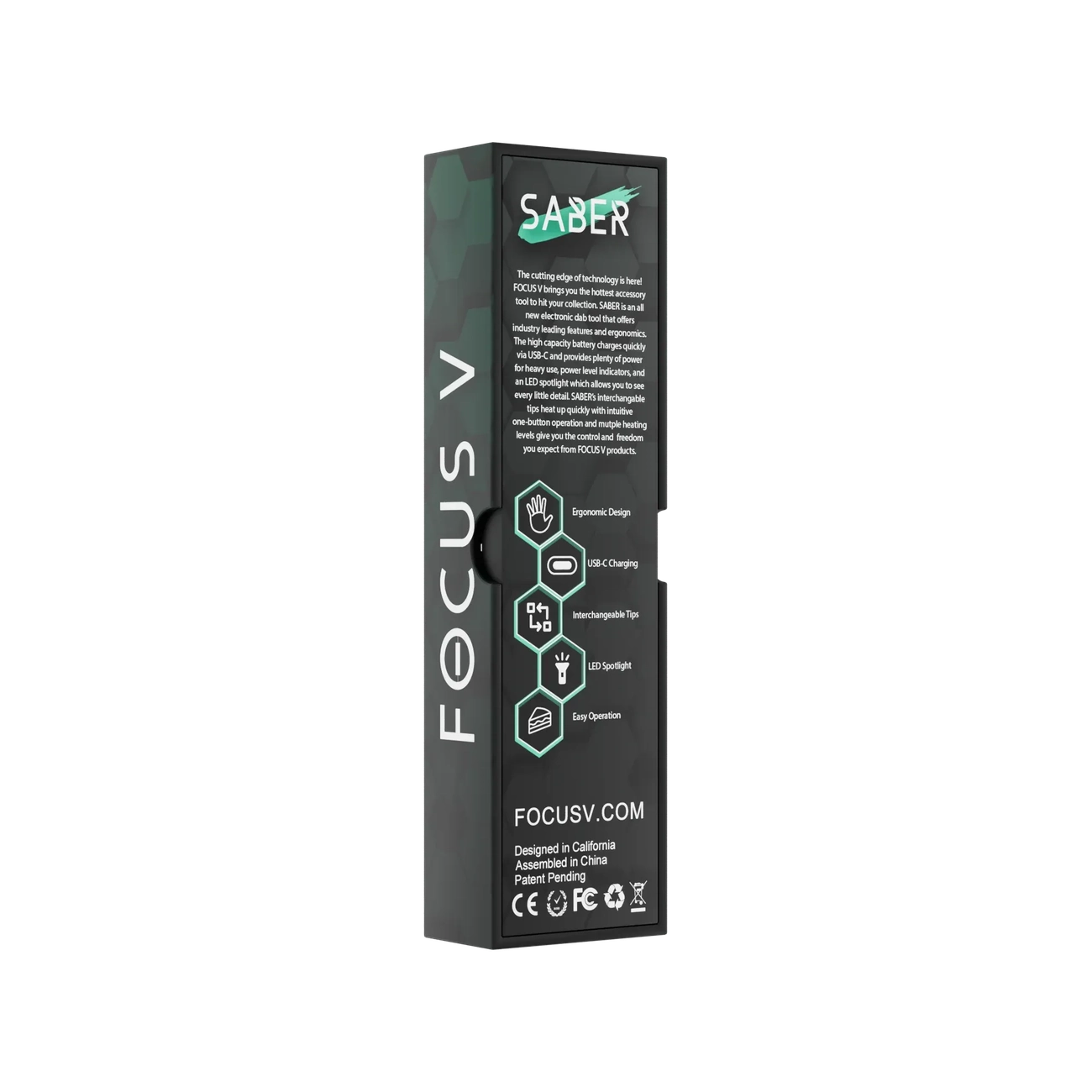 Focus V Saber Electric Dab Tool Focus Coastal Hemp Co