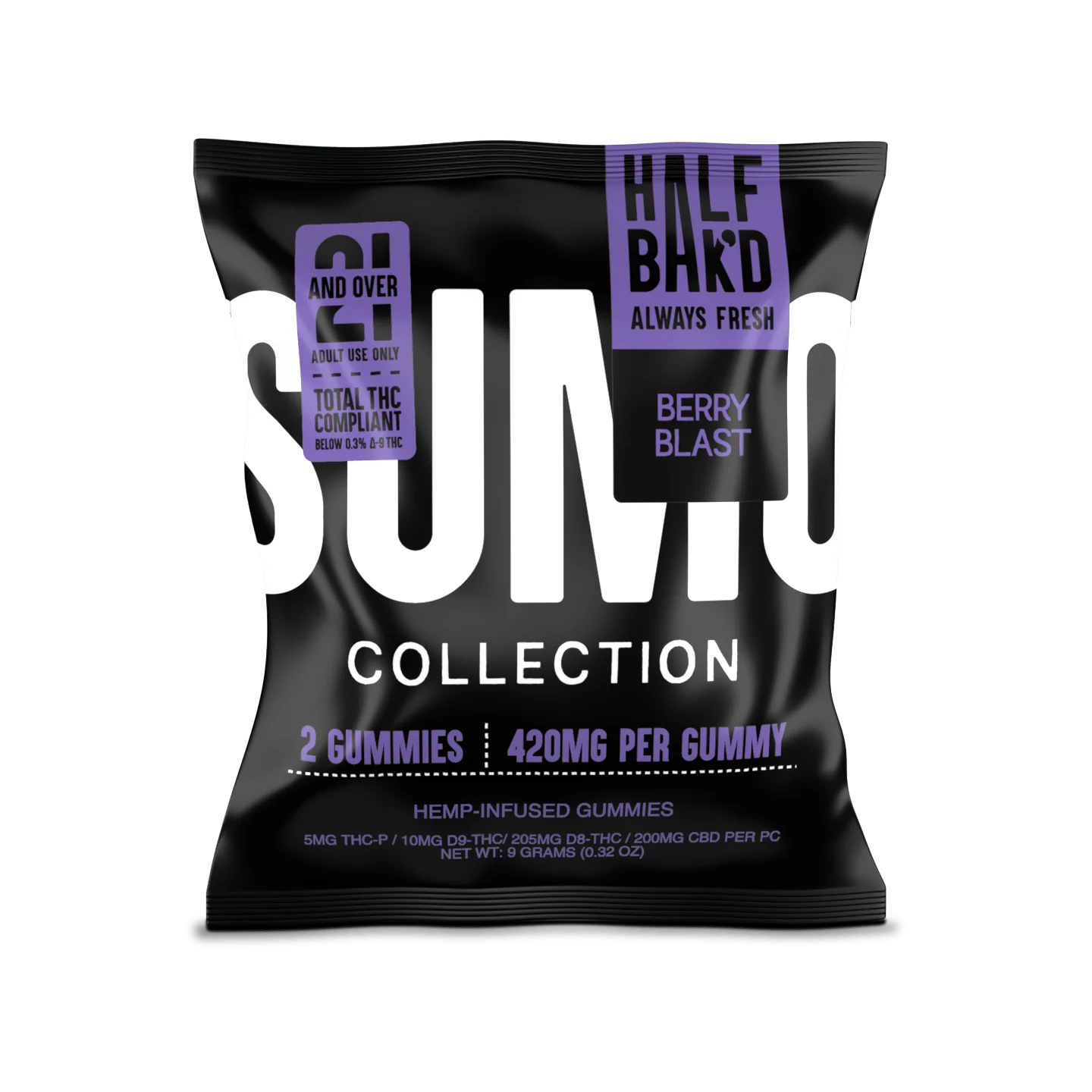 HALF BAK'D - Sumo Gummies 10,000mg