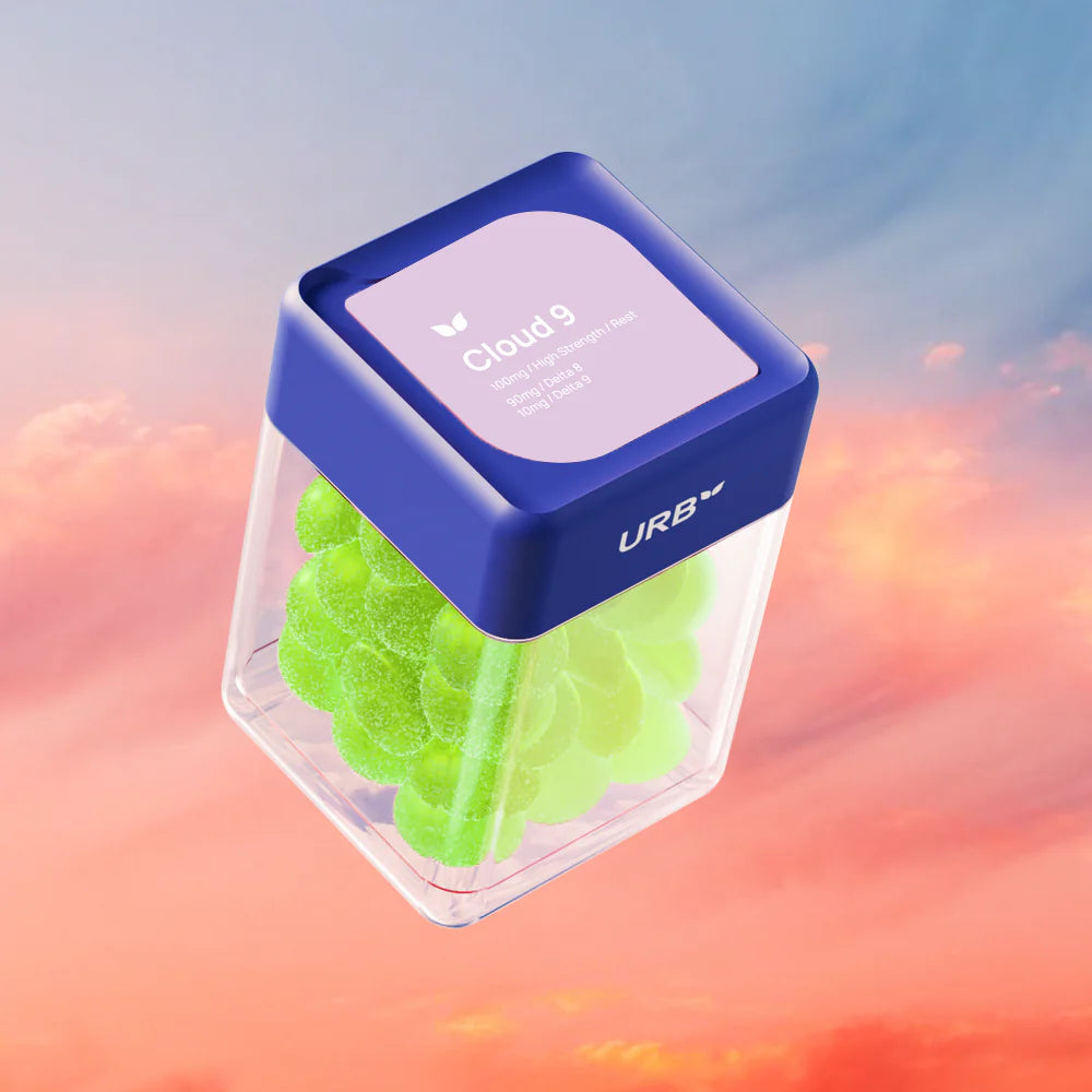 Urb Cloud 9 Skybites | D8/D9 Gummies | 3000mg
