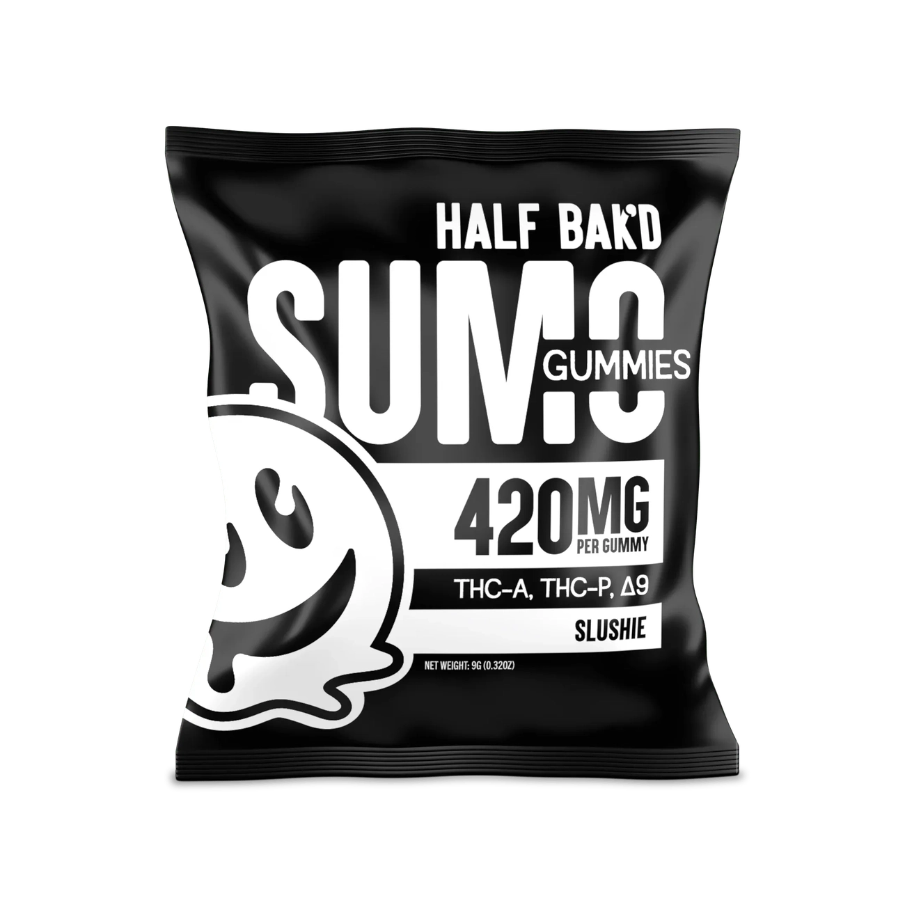 HALF BAK'D - Sumo Gummies 420mg 2ct Half Bak'd Coastal Hemp Co