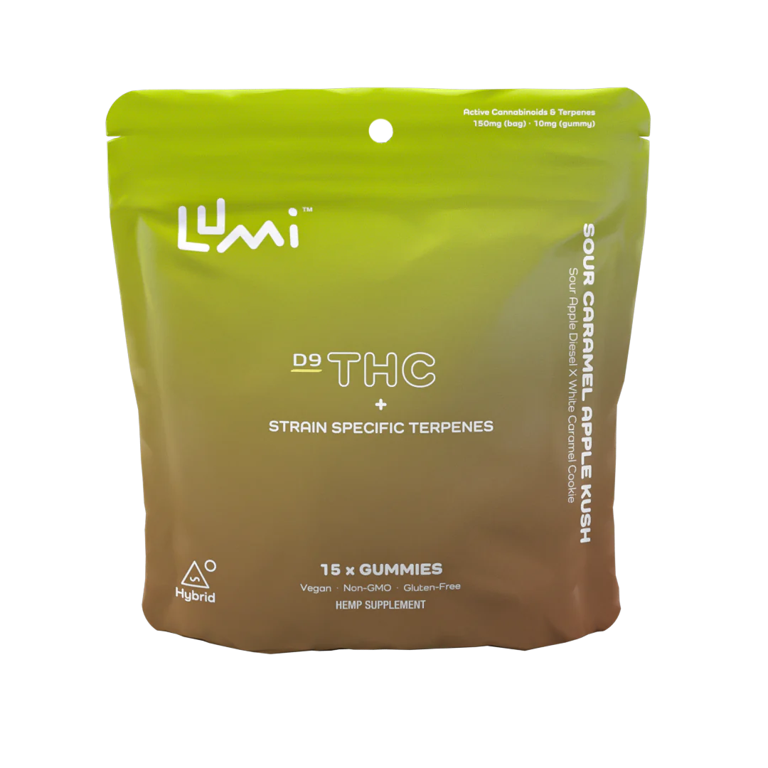 Lumi Strain-Specific Delta-9 THC Gummies – 15 pack