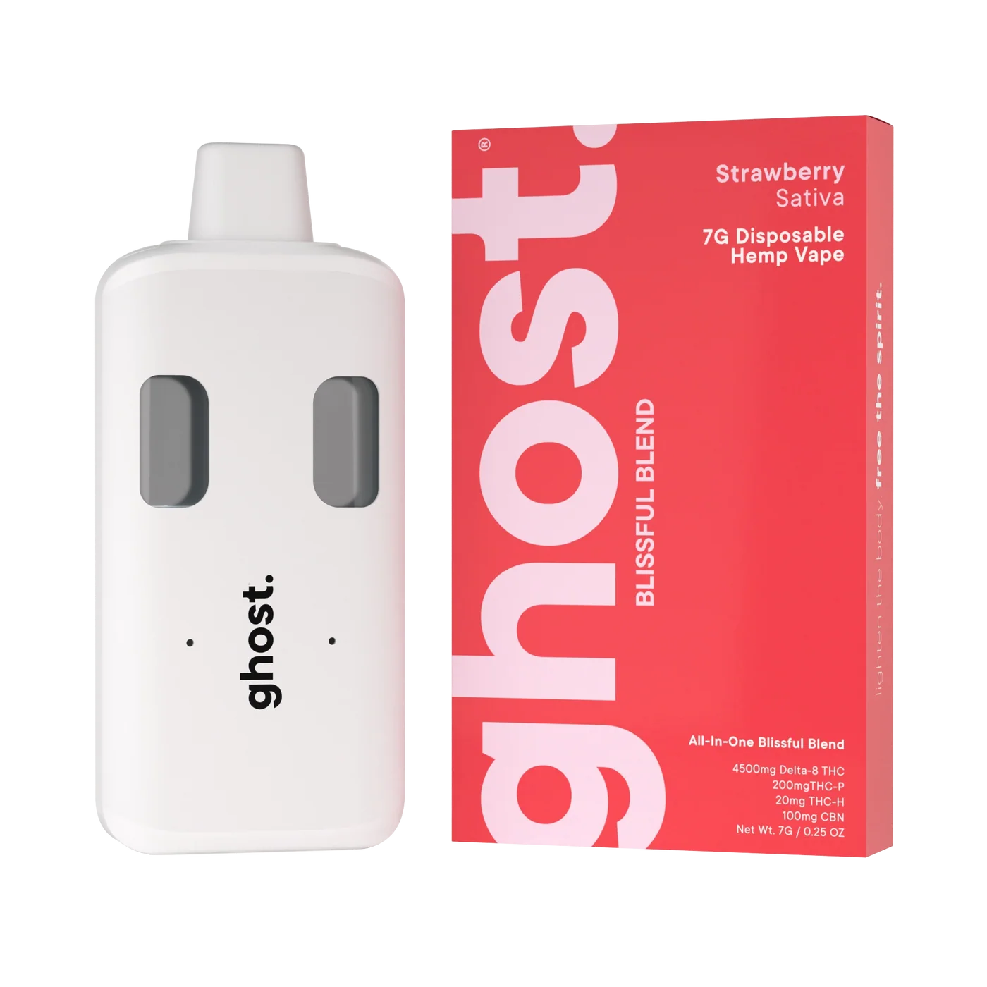 Ghost Blissful Blend THCA Disposable 7G - Coastal Hemp Co