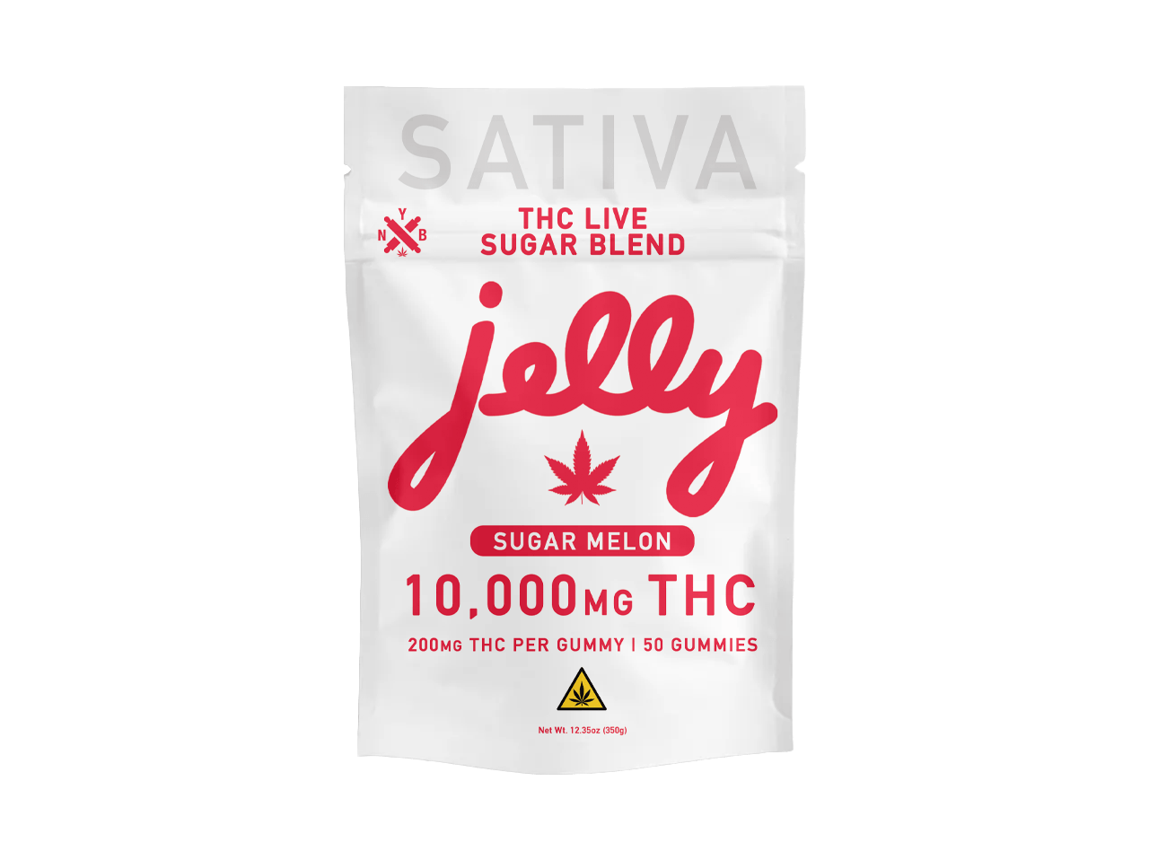 Jelly THC Live Sugar Gummies 10,000mg