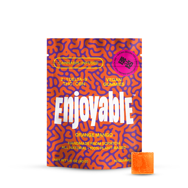 Enjoyable 2:1 THC:CBN Delta-9 Gummies Surfside Brands Coastal Hemp Co