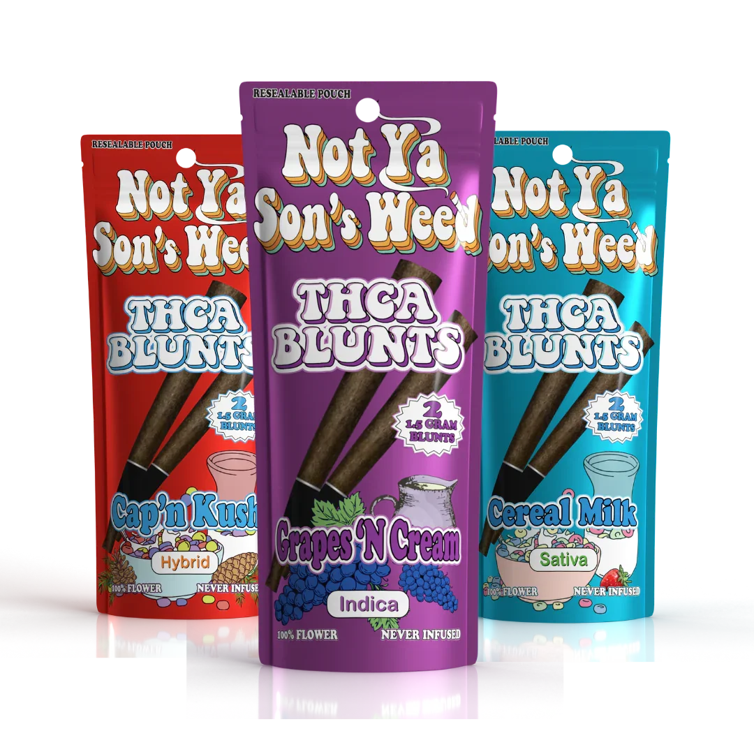 Not Ya Son's Weed THCa Blunts 2 Pack Not Ya Sons Weed Coastal Hemp Co