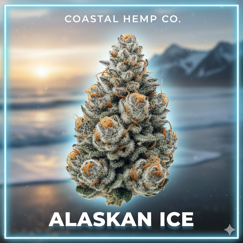 Alaskan Ice THCa Flower - Exotic Sative Coastal Hemp Co Coastal Hemp Co