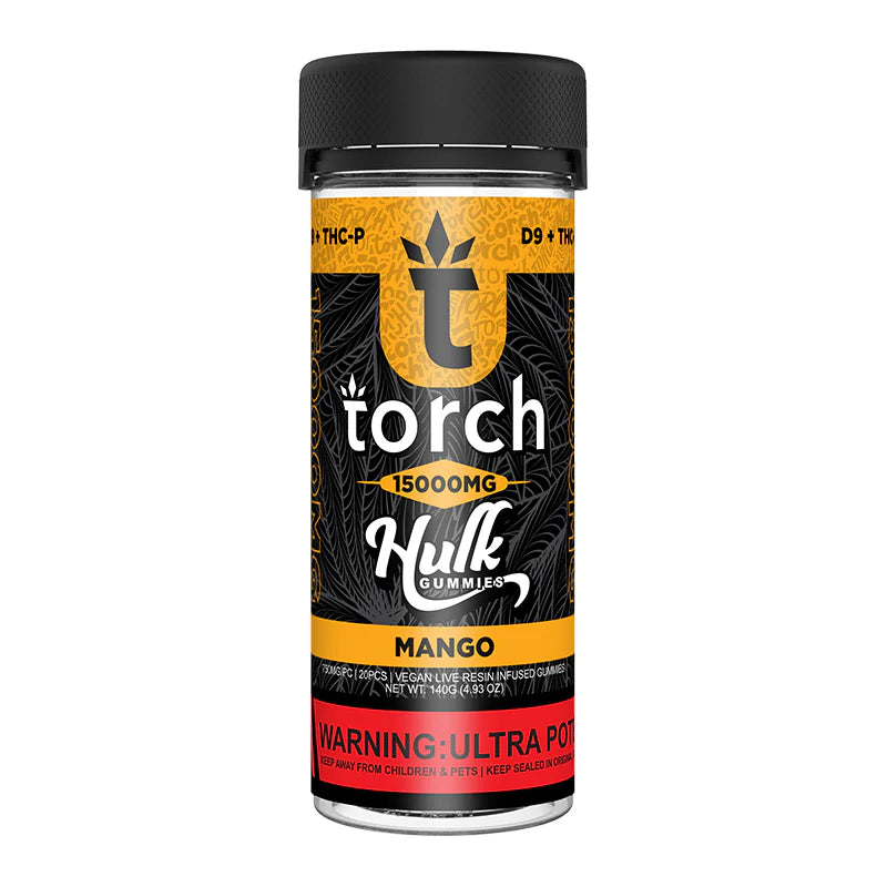 Torch Hulk Gummies 15000mg 20ct Torch Coastal Hemp Co