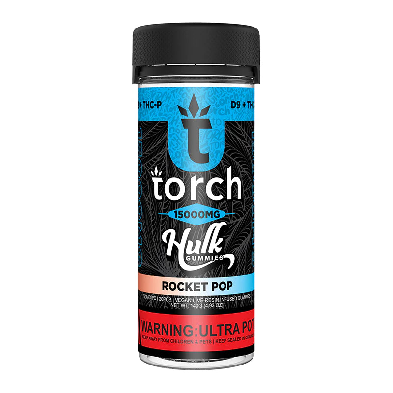 Torch Hulk Gummies 15000mg 20ct Torch Coastal Hemp Co