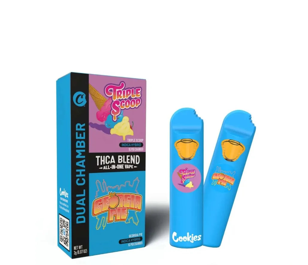 Cookies 2g Dual Chamber THCA Disposable Cookies Coastal Hemp Co