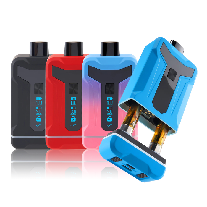 Ooze Duet - 650 mAh 510 Dual Conceal Cart Battery - Coastal Hemp Co