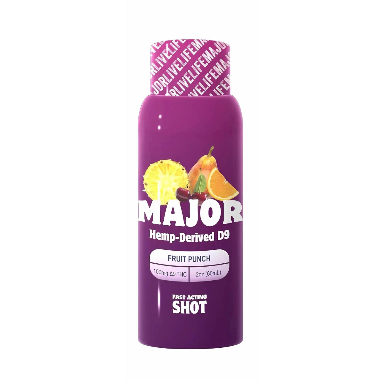 Major Fast-Acting THC Shot 100mg Coastal Hemp Co