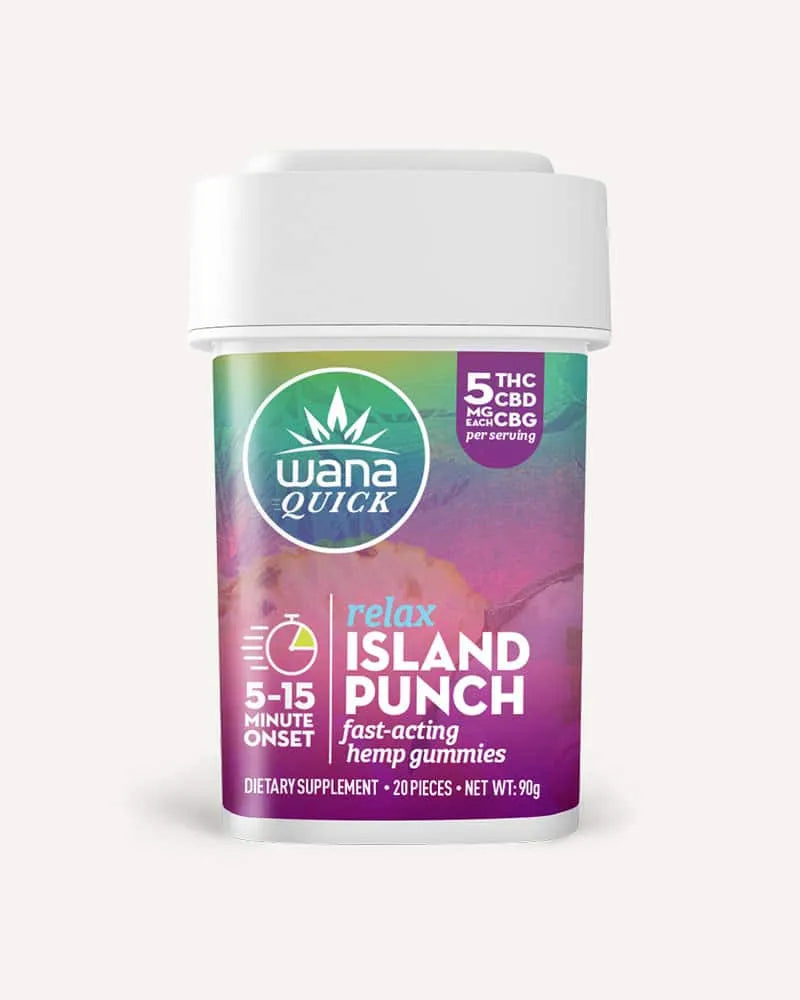 Wana Quick THC Gummies Wana Coastal Hemp Co