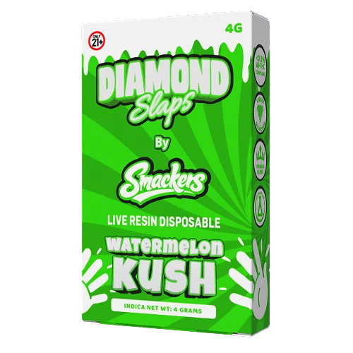 Smackers Diamond Slaps Live Resin 4G - Coastal Hemp Co