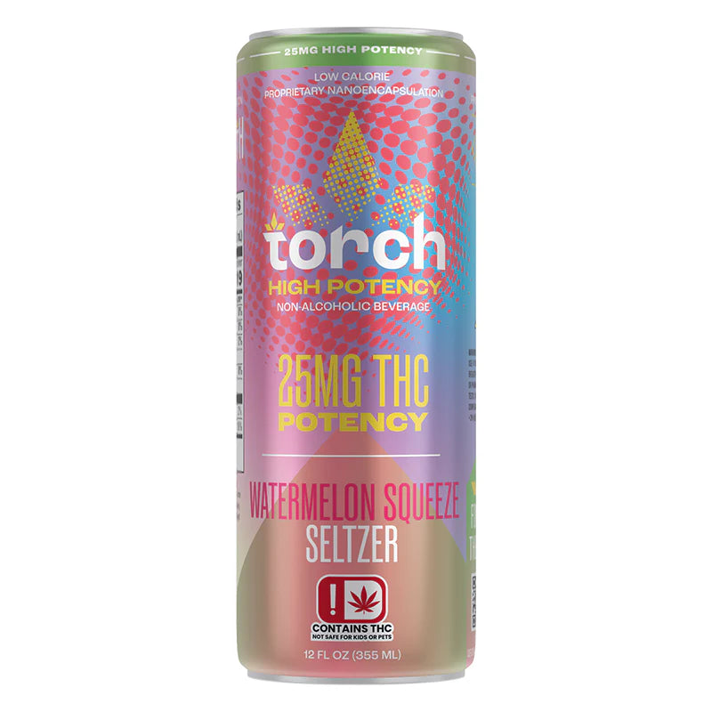 Torch High Potency THC Seltzer 25mg Torch Coastal Hemp Co