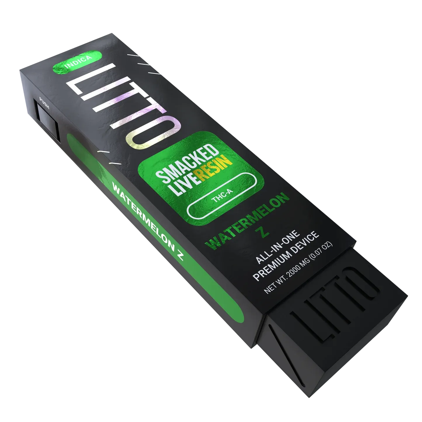 LITTO SMACKED Blend THCA Live Resin 2G Disposable LITTO Hemp Coastal Hemp Co