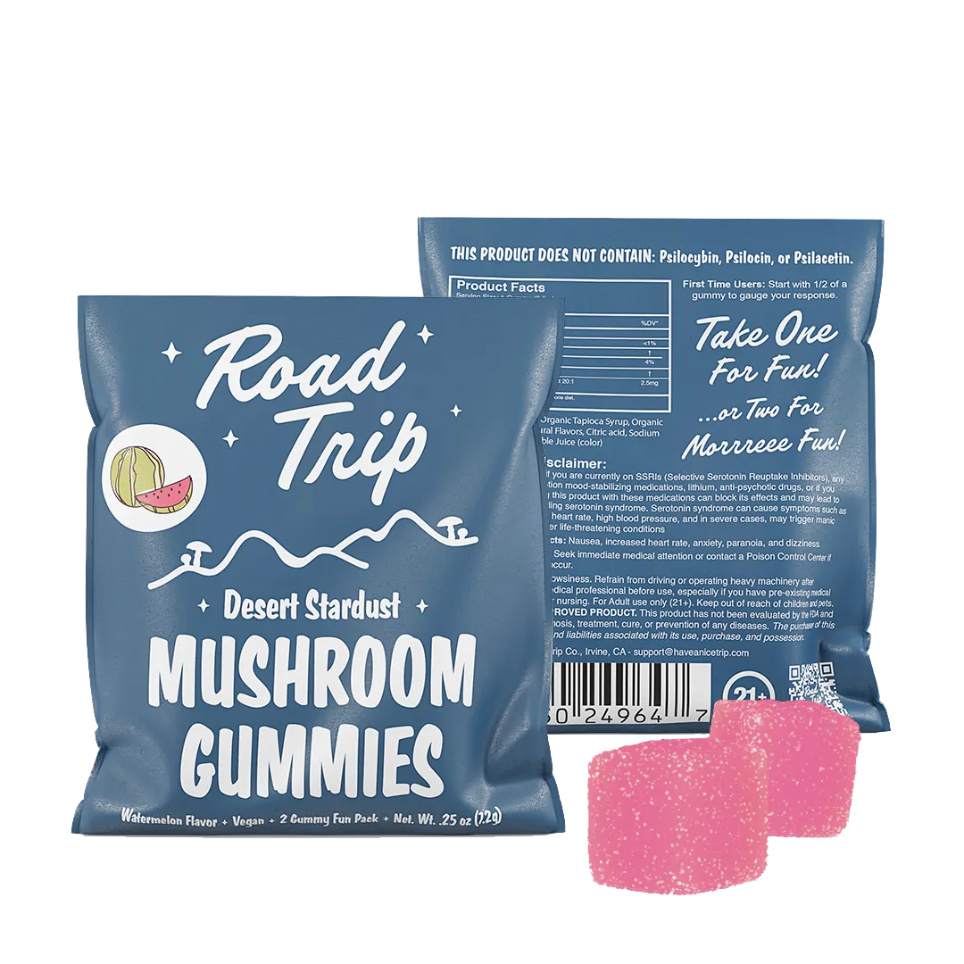 Road Trip Mushroom Gummies 2 Pack