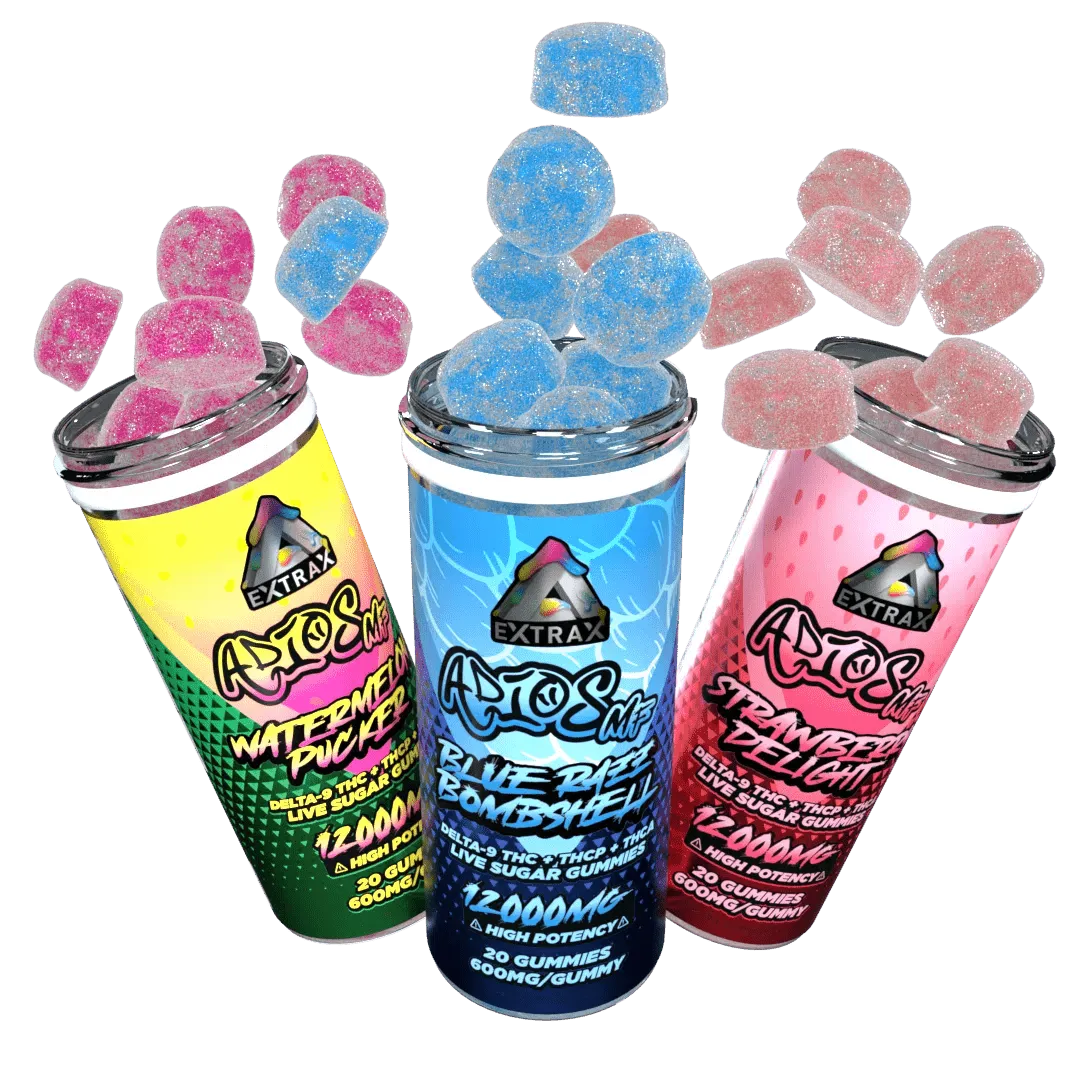 Delta Extrax Adios MF THCA Gummies (12,000Mg) Live Sugar – Coastal