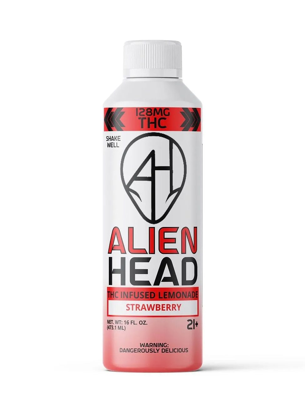 Alien Head THC Infused Lemonade 128mg - Coastal Hemp Co