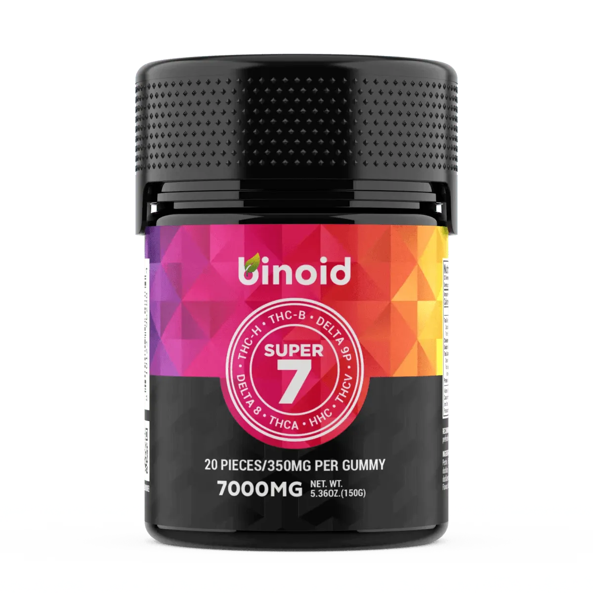 Binoid Super 7 Gummies - 7000MG - Coastal Hemp Co