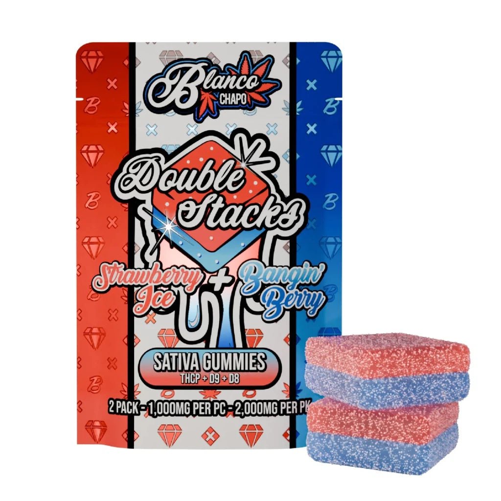 Chapo Double Stacks Bitez D8 D9 THCP 2pk Gummies - 2,000mg - Coastal Hemp Co